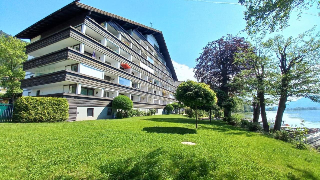 Maren Seeblick Appartement Haus Haensel&Gretel Direkt Am Ossiacher See Mit Hallenbad Stiegl Exterior foto